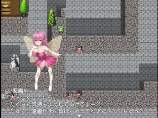 【アルフィミアの塔②】小悪魔ちゃんのフェラチオで痴女責めされて、レベルドレインされてしまうM男★エロゲー