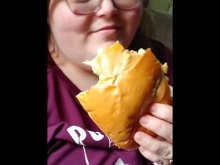 Eating Food Compilation with Big Burps