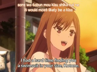 Hentai Reactions : She lost her bra at the pool