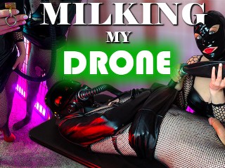 Gas Mask Drone Milking / Straitjacket / Chastity / Breathplay / Femboy