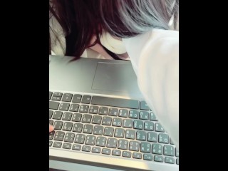 Young engineer and young secretary