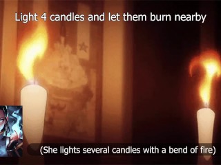 Azula makes you beg for mercy - Hentai Joi / Sounding/Wax play