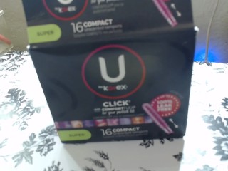 Tampon Insertion Pad In Panties Caught Me by Surprise