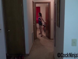 Lonely Step Sister Uses Step Brother's Cock Part 2 of 3 - Itty Bitty Pussy