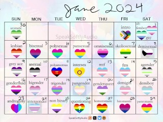 Intro to Pride Month Series! (updated calendar)