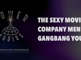 HOT MOVERS GANGBANG YOU (Erotic audio for women) (Audioporn) (Dirty talk) (M4F) 素人猥琐话 / 素人 汚い話