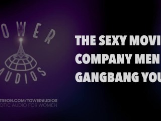 HOT MOVERS GANGBANG YOU (Erotic audio for women) (Audioporn) (Dirty talk) (M4F) 素人猥琐话 / 素人 汚い話