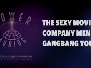 HOT MOVERS GANGBANG YOU (Erotic audio for women) (Audioporn) (Dirty talk) (M4F) 素人猥琐话 / 素人 汚い話