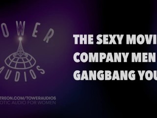 HOT MOVERS GANGBANG YOU (Erotic audio for women) (Audioporn) (Dirty talk) (M4F) 素人猥琐话 / 素人 汚い話