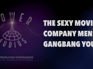 HOT MOVERS GANGBANG YOU (Erotic audio for women) (Audioporn) (Dirty talk) (M4F) 素人猥琐话 / 素人 汚い話