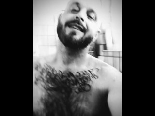 Daddy in the Shower, getting ready for his lil cum sluts