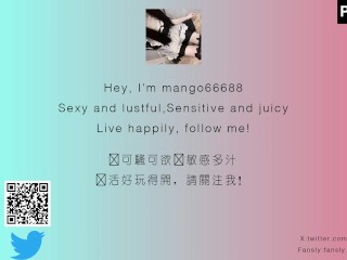 用喜欢的玩具自慰到高潮[Fansly@mango168]