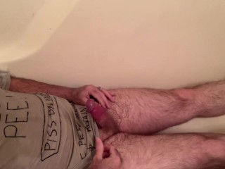 Pissing on myself