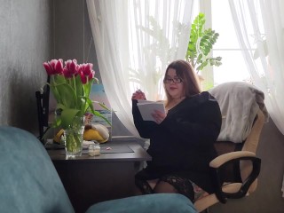 Hard fucking of doctor at sexologist appointment BBW Milf with big juicy ass and tits