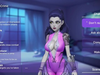 Overwatch Webcam Full Sex Game D.va and Widowmaker And Tracer Sex Scenes [18+]