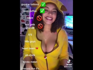 sexy tiktok compilation- giagoldd