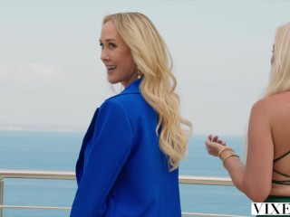 VIXEN Flawless Asbhy Has Passionate Tryst With Older Man