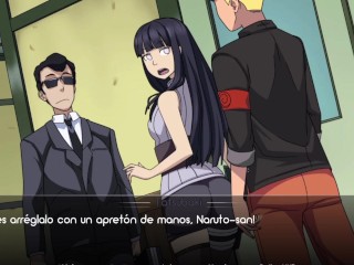 Probando las Enormes Tetas de Hinata Despues de una Negociación - Kunoichi Trainer