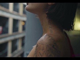 SANKTOR - SKINNY ASIAN TATTOOED GIRL MASTURBATES