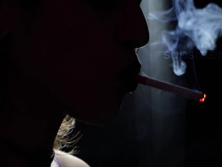 Exhaling in the shadows | Smoking Astrid