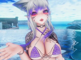 A wonderful vacation with your girlfriend! Gone very lewd~
