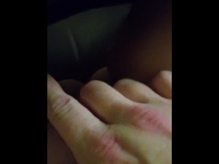 Busting out orgasms in my recliner chair