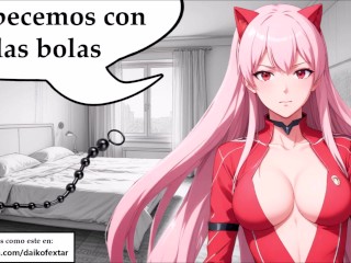JOI Hentai Anal con Zero Two.