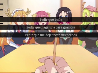 Muchas Waifus de Kobayashi Dragon Maid Por Follar - [Gameplay + Descarga] - Waifu Misión V1