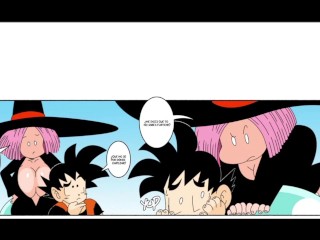 Goku Follando Con Uranai Baba Por Las Esferas del Dragon - Manga Porno de Dragon Ball