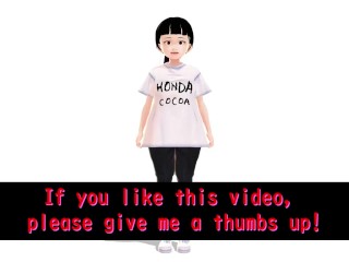 Cocoa Anime girl takes it all off in the bathtub.