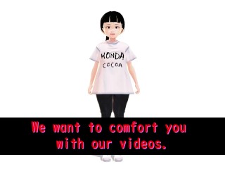 Cocoa Anime girl takes it all off in the bathtub.