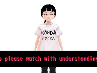 Cocoa Anime girl takes it all off in the bathtub.