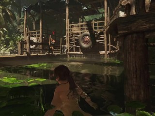 Shadow of the Tomb Raider Nude Game Play [Part 06] New 2024 Hot Nude Sexy Lara Nude (WIP) Mod