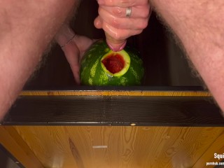 My wife asked me to make watermelon juice. I had to get my juicer out.