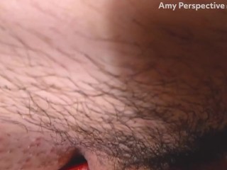 Amy Perspective - FPOV Throatfuck, slapping and cum on goddess Amy's tongue