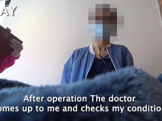 DAY6 (Part 3): TWO NURSES TEST A PATIENT'S NEW DICK with their big asses