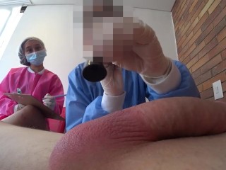 DAY6 (Part 3): TWO NURSES TEST A PATIENT'S NEW DICK with their big asses