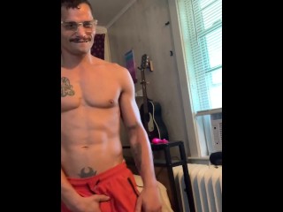 sexy guy strip dances to me boombastic