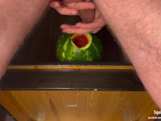 My wife asked me to make her some watermelon juice. I had to get my juicer out.