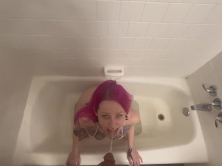 Pink Haired Piss Drinker