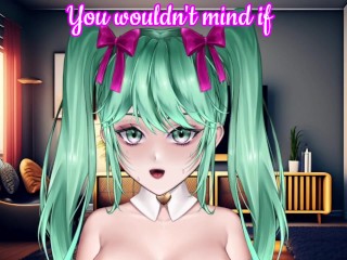 POV: You invited Mystic over but it was really hot out~! (Hentai Vtuber Clip)