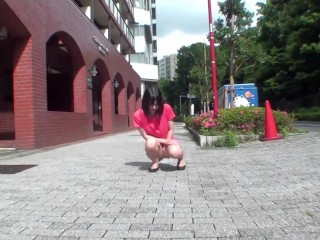 Japanese extremely hairy and petite amateur making weirdest moans