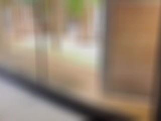 Being very naughty in a zoo - risky public