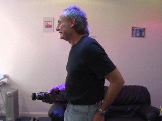 The two brunette milfs are excited to have their big boobs filmed during a delightful group sex sess