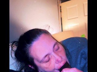 I’m trying to cuddle with this cock in my mouth (gumjob)