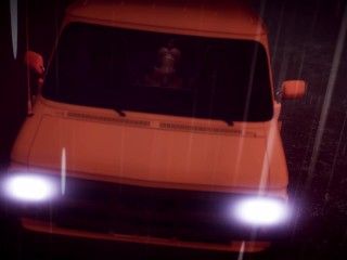 Slutty Tifa Fuck Cloud in a van truck - [RealGoodStuff Production]