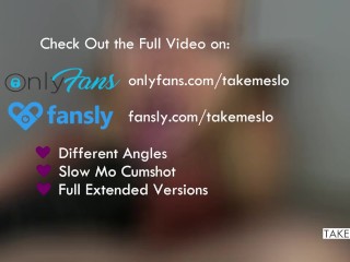 Tongue Teasing Edging POV with my Black Gloves - TAKE ME SLO