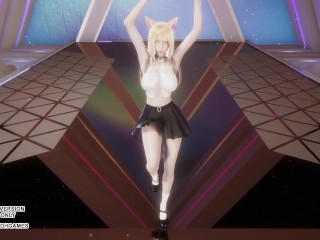 [MMD] VIVIZ - MANIAC Ahri Sexy Kpop Dance League of Legends Uncensored Hentai 4K