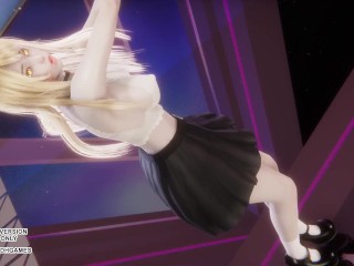 [MMD] VIVIZ - MANIAC Ahri Sexy Kpop Dance League of Legends Uncensored Hentai 4K