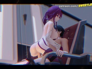 Honkai Star Rail - Kafka Receiving Cum Inside Her Pussy!